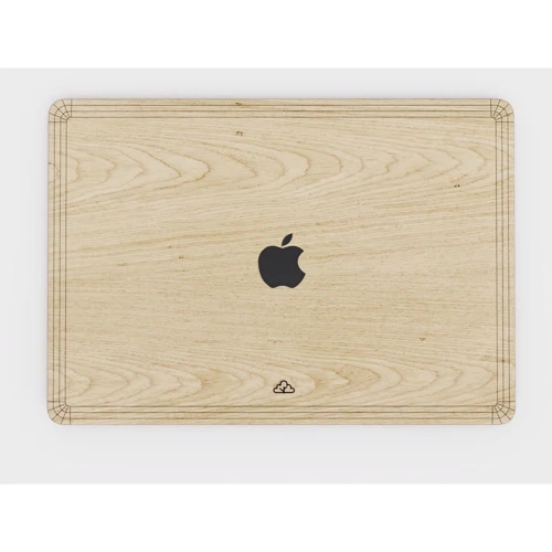 Chohol Skin Wooden Light Oak (front) for MacBook Air 13.6" M2 (2022)