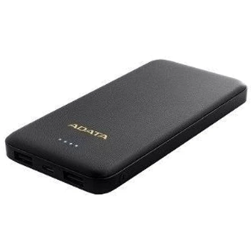 Зовнішній акумулятор Adata Power Bank T10000 10000mAh 10W Black (AT10000-USBA-CBK)