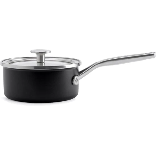 Ковш с крышкой KitchenAid Steel Core 18 см 2 л матовый черный (CC005998-001)