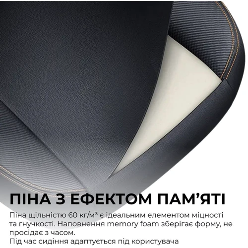 Кресло игровое Anda Seat Kaiser 3E Black PVC Size XL (AD23YC-XL-08-B-PV/C-B01)