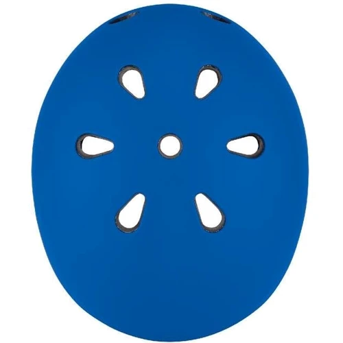 Шолом захисний дитячий GLOBBER EVO LIGHTS, синій, з ліхтариком, 45-51см (XXS / XS): Колір синій