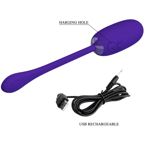 Виброяйцо LYBAILE Pretty Love - Julius EGG Purple (BI-014653-3)