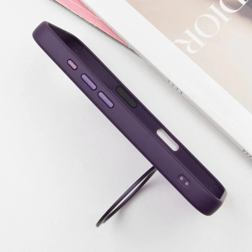 Чехол для iPhone Mobile Case Metal Buttons with MagSafe HQ Ring Purple for iPhone 16: Тип аксессуара чехол