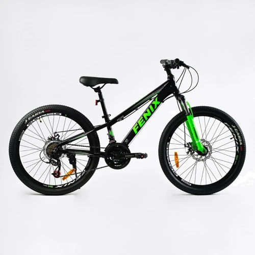 Спортивний велосипед Corso Fenix 24" зелений (FX-24650)