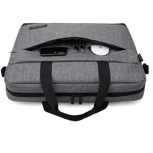 Сумка для ноутбуков Bagsmart 15.6" Grey (BM0140009A008) фото 6