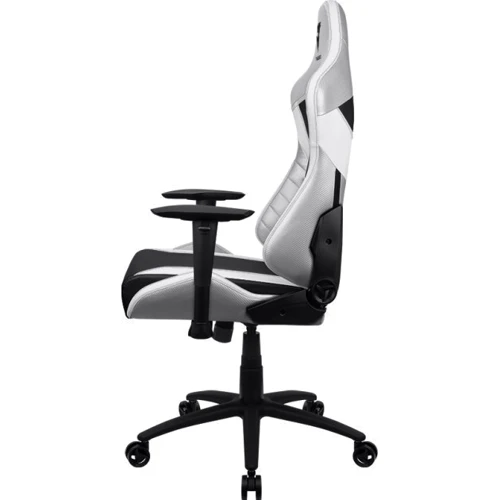 Кресло для геймеров Aerocool ThunderX3 TC3 All White: Регулировки Угол наклона подлокотников, Жесткость качания, Высота поясничной подушки, Высота подлокотников, Угол