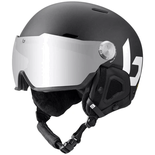 Гірськолижний шолом Bolle Might Visor OS 32111 Black Matte/Brown Gun Lens Cat 2 (MIGHT VISOR)