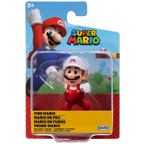 Ігрова фігурка з артикуляцією Super Mario - Вогненний Маріо 6 см (78279-RF1-GEN): Тип Персонаж мультфильма, фильма