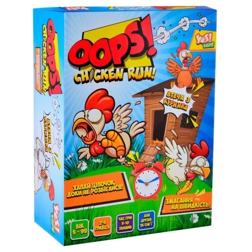 Oops! Побег из курятника!, настольная игра, Yes Kids (953762)