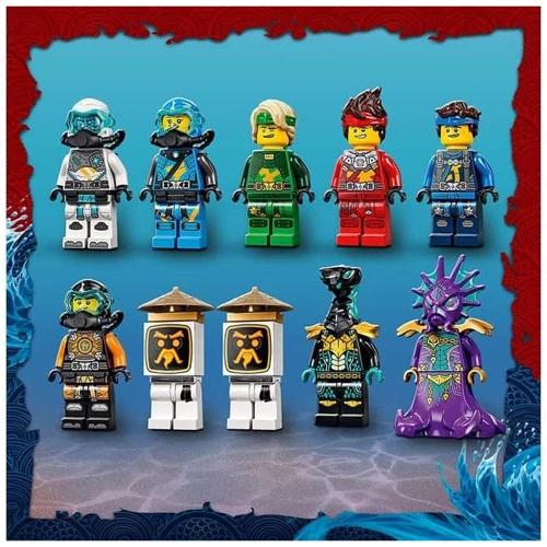 LEGO Ninjago Подводный "Дар Судьбы" (71756): Рекомендуемый возраст 9+