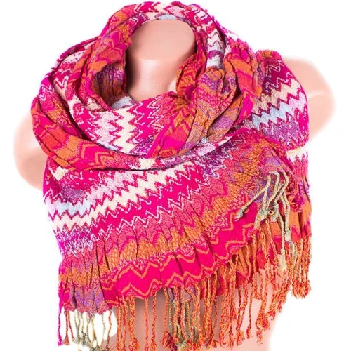 Шарф женский Venera розовый (C270012-pink)