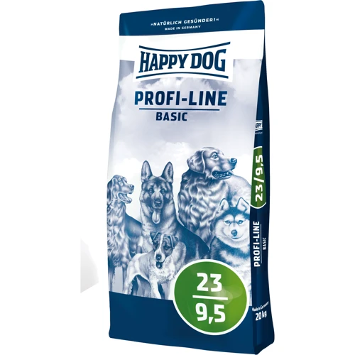 Сухий корм Happy Dog Profi-Line Basic 23/9,5 для собак із нормальними потребами в енергії 20 кг (3129)