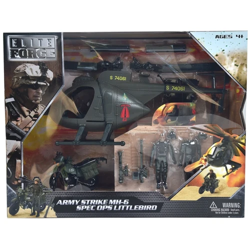 Игровой набор Elite Force Многофункциональный вертолет MH-6 (101860)