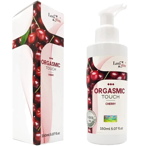 Лубрикант и массажный гель 2в1 с возбуждающим эффектом LoveStim - Orgasmic Touch Cherry, 150 ml