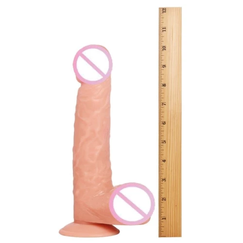 Реалистичный фаллоимитатор Raging Cockstars Big Balls Billy 8 Inch Realistic Dildo, 19х5,7 см