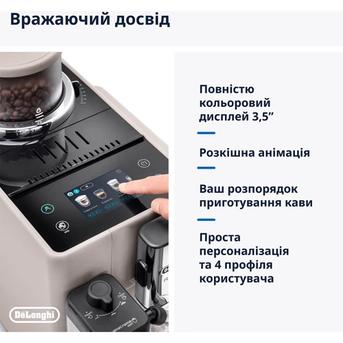 Кофеварка Delonghi Rivelia EXAM 440.55.BG