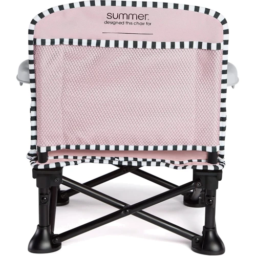 Раскладной стул-бустер Summer infant Pop'n Sit розовый (13706) фото 4