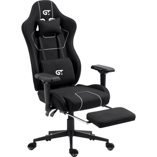 Кресло игровое GT Racer X-2305 Fabric Black фото 3