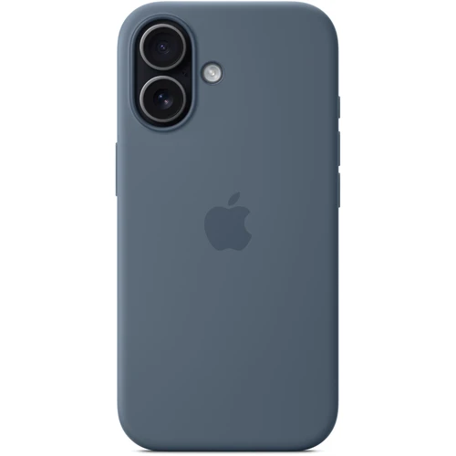 Чехол для iPhone Apple iPhone 17 Silicone Case with MagSafe - Anchor Blue (MGEW4)