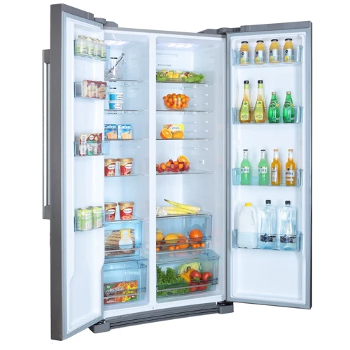 Холодильник Side-by-Side Haier HRF-628 DF6: Расположение морозильной камеры Слева