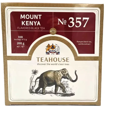 Чай Teahouse черный Mount Kenya №357 в саше 100х2 г