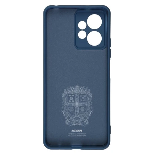 Чехол для телефонов ArmorStandart ICON Case Camera cover Dark Blue for Xiaomi Redmi Note 12 4G (ARM67701): Материал силикон