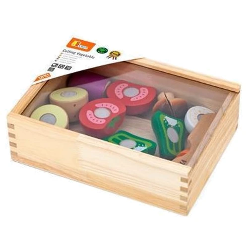 Набір продуктів Viga Toys нарізані овочі з дерева (44540): Виробник Viga Toys