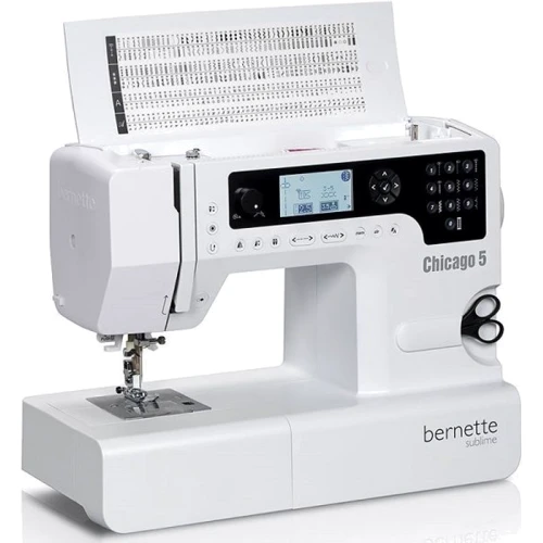 Швейная машина Bernina Bernette Chicago 5: Максимальная скорость, стежков/мин 800