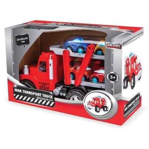 Машина Pilsan Power Truck Мак 4 машинки 06-619
