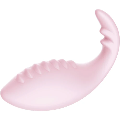 Вибратор-яйцо Leten Dinosaur Baby Pink