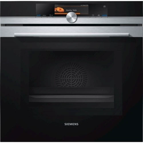 Духова шафа електрична Siemens HN678G4S6: Об'єм, л 67