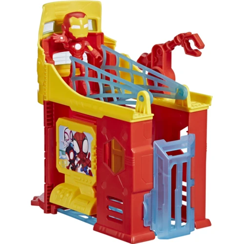 Набор HASBRO Spidey and His Amazing Friends SPD Игровая площадка Спайди F9351 SAF SPIDEY PLAYGROUND SCENE PLAYSET (F8842_F9351) фото 3