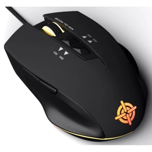 Мышь GamePro GM260 Headshot USB Black (GM260): Тип сенсора оптический