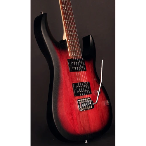 Електрогітара CORT X100 (Open Pore Black Cherry Burst) фото 7