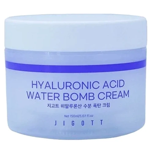 Jigott Hyaluronic Acid Water Bomb Cream Зволожуючий крем для обличчя з гіалуроновою кислотою 150 ml
