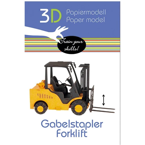 Навантажувач Forklift Fridolin 3D модель: Вид Флора і фауна