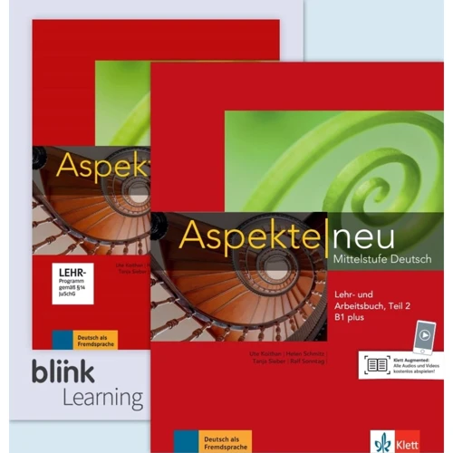 Aspekte neu B1+: Lehr-und Arbeitsbuch mit Audios inklusive Lizenzcode BlinkLearning Teil 2