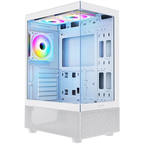 Корпус Logic LOOK ARGB MIDI White (AT-LOOK-ARGB-20-0000000-0002)