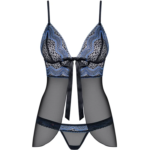 Комплект Obsessive 844-BAB-1 babydoll, S/M