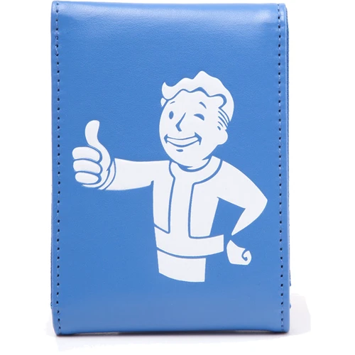 Кошелек Fallout 4 - White Vault Boy Approves On Blue Wallet (MW240002FOT)
