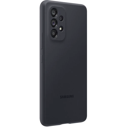 Аксесуар для смартфона Samsung Silicone Cover Black (EF-PA536TBEGRU) для Samsung A536 Galaxy A53 5G: Матеріал силікон