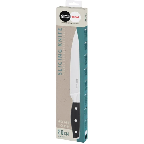 Нож для нарезки Tefal Jamie Oliverr 20 см (K2670244): Рукоятка Пластик Soft Touch