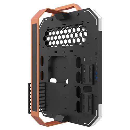 Корпус DarkFlash Blade-X ARGB: Матеріал передній панелі пластик и сталь