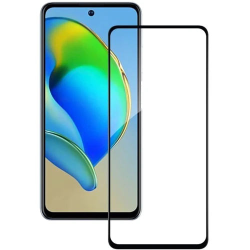Аксессуар для смартфона ACCLAB Tempered Glass Full Glue Black for ZTE V40S
