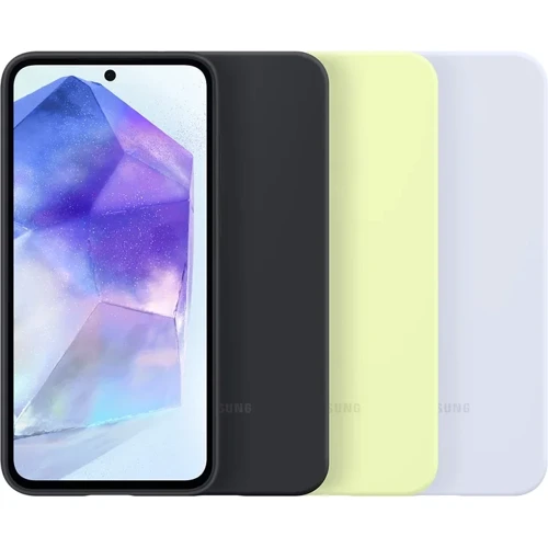 Чехол для телефонов Samsung Silicone Case Light Green (EF-PA556TMEGWW) for Samsung A556 Galaxy A55: Пленка в комплекте нет