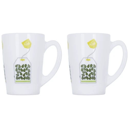 Набір чашок Luminarc New morning Green tea leaves 320 мл, 2 шт. (P5146): Найменування набір чашок