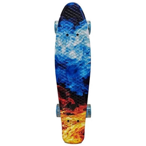 Пенни борд Bambi колеса PU со светом, Граффити 56 см (SC20602-4): Тип пенни борд