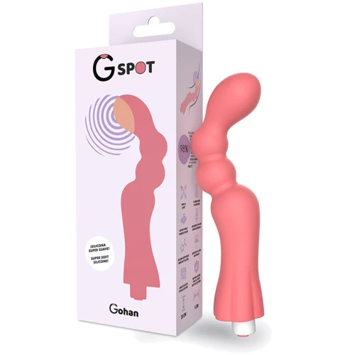 Вибратор для зоны G G-Spot GOHAN (оранжевый)