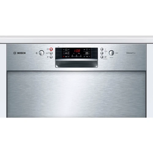 Вбудовувана посудомийна машина Bosch SMU46GS01E: Колір нержавіюча сталь