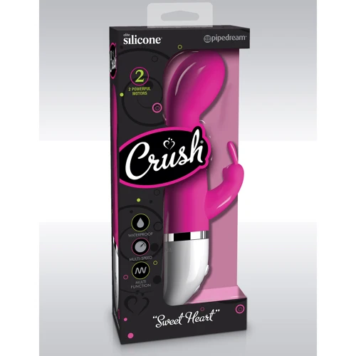 Вибратор Crush Sweet Heart, 10x4 см